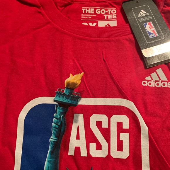 Adidas all-star retro t-shirt size xxl - Picture 2 of 3